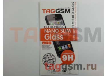 Пленка / стекло на дисплей для iPhone 6 / 6S (4,7") (Gorilla Glass) 9H 3D (розовый) TG