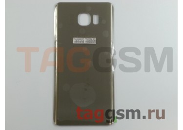 Задняя крышка для Samsung SM-N920 Galaxy Note 5 (золото), ориг