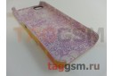 Задняя накладка для iPhone 5 / 5S / SE (жёлтая 