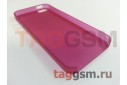 Задняя накладка для iPhone 5 / 5S / SE (0.3 mm прозрачная, красное вино) Xinbo