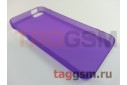 Задняя накладка для iPhone 5 / 5S / SE (фиолетовая 0,8mm) Ensi