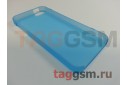 Задняя накладка для iPhone 5 / 5S / SE (голубая 0,8mm) Ensi