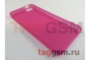 Задняя накладка для iPhone 5 / 5S / SE (розовая 0,3mm) Ensi