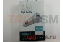 Автомобильное зарядное устройство USB 2400mA 2 выхода USB, (A901) ASPOR