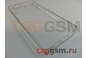 Задняя накладка для Xiaomi Mi5 (силикон, с заглушками, с жесткой основой, прозрачная)  техпак