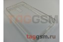 Задняя накладка для Xiaomi Redmi 4 (силикон, с заглушками, с жесткой основой, прозрачная)  техпак