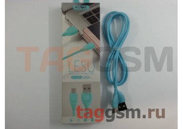Кабель USB - micro USB 3.1 (Type-C), синий Remax