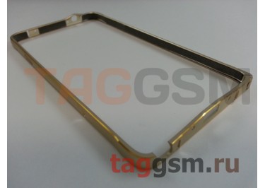 Бампер для Samsung N910C Galaxy Note 4 (золото)