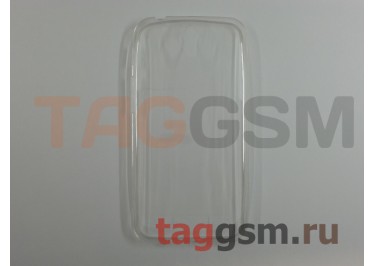 Задняя накладка для Asus Zenfone Go (ZC451TG) (4.5") (силикон, ультратонкая, белая) JZZS TPU