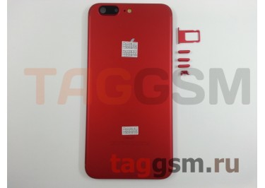 Задняя крышка для iPhone 6S Plus (красный) (дизайн iPhone 7 Plus)