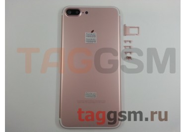 Задняя крышка для iPhone 7 Plus (розовое золото)