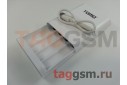 Зарядное устройство для аккумулятора 18650 - Power Bank Tomo M4 (2USB выхода 1000mAh / 2000mAh), белый