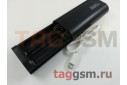 Зарядное устройство для аккумулятора 18650 - Power Bank Tomo M2 (2USB выхода 1000mAh / 2000mAh), черный