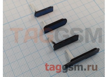 Заглушки для разъемов Sony Xperia Z (C6603) (черный), ориг