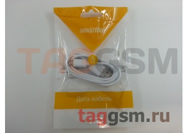 Кабель USB - micro USB (пакет) белый, Smartbuy