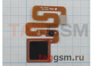 Шлейф для Xiaomi Redmi 3 / Redmi 3s / Redmi 3 Pro / Redmi 4X + сканер отпечатка пальца (черный)