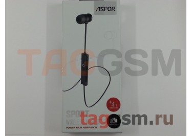 Наушники Aspor A611 (Bluetooth 4.1) + микрофон (белый)