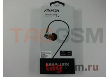Наушники Aspor A203 (черный) + микрофон