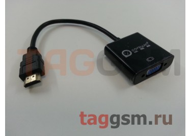 Переходник HDMI - VGA (черный) Dorewin