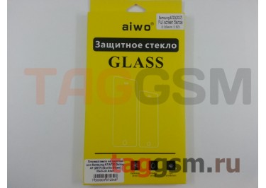 Пленка / стекло на дисплей для Samsung A7 / A720 Galaxy A7 (2017) (Gorilla Glass) (белый) Aiwo