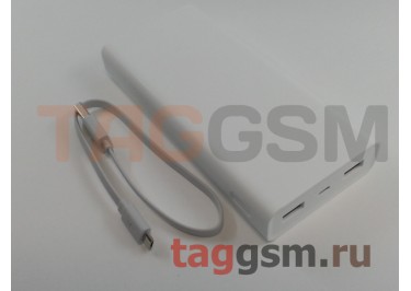 Портативное зарядное устройство (Power Bank) Xiaomi Power Bank 2C (20000mAh, белый) (PLM06ZM)