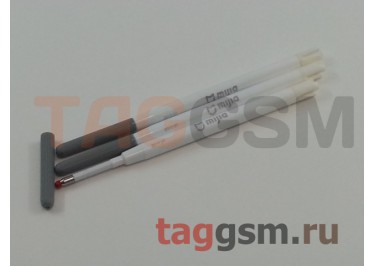Набор сменных стержней для Xiaomi MiJia Mi Metal Pen (3шт) (MJJSBX01XM) (черный)