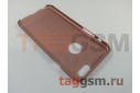Задняя накладка для iPhone 6 / 6S (4.7") (с перфорацией, бархатная, бронза), техпак
