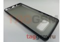 Задняя накладка для Samsung N950 Galaxy Note 8 (силикон, алмазная пыль, черная) техпак