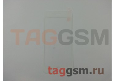 Пленка / стекло на дисплей для iPhone 6 / 6S (4,7") (Gorilla Glass) 2D (белый) техпак