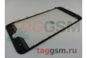 Стекло + OCA + рамка для iPhone 8 Plus (черный), ориг