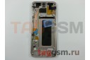 Дисплей для Samsung  SM-G955 Galaxy S8 Plus + тачскрин + рамка (золото), ОРИГ100%