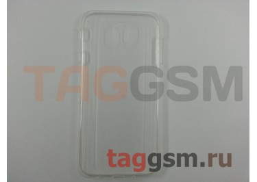 Задняя накладка для Samsung J7 / J730 Galaxy J7 (2017) (силикон, ультратонкая, прозрачная), техпак
