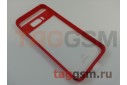 Задняя накладка для Samsung G955 Galaxy S8 Plus (матовая, с красным силиконовым ободком (Mant Series)) Usams