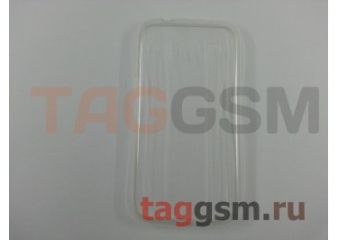 Задняя накладка для Samsung G350E (силикон, белая) Fashion