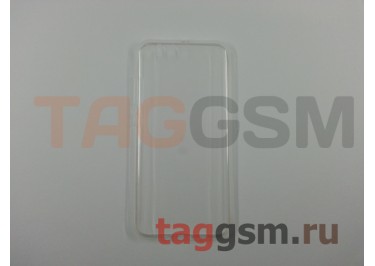 Задняя накладка для Xiaomi Mi 6 (силикон, ультратонкая, прозрачная), техпак
