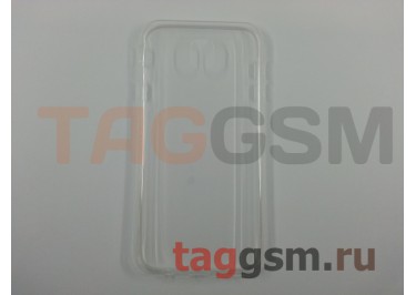 Задняя накладка для Samsung J7 / J730 Galaxy J7 (2017) (силикон, ультратонкая, белая), техпак