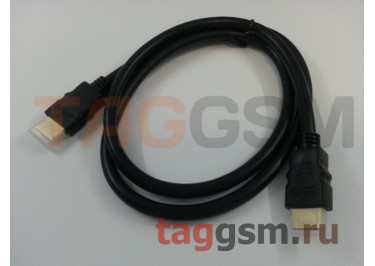 Кабель HDMI to HDMI ver.1.4b A-M / A-M, 1m (черный) VS (H010)