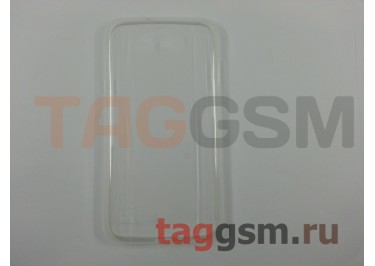 Задняя накладка для LG M320 X Power 2 (силикон, ультратонкая, белая) техпак