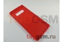 Задняя накладка для Samsung N950 Galaxy Note 8 (силикон, матовая, красная) Cherry