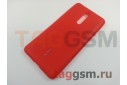 Задняя накладка для Nokia 8 (силикон, матовая, красная) Cherry