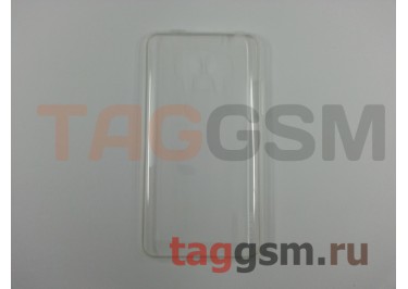 Задняя накладка для MEIZU MX4 (силикон, прозрачная белая (Light Series)) Hoco