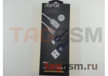Кабель USB - Type-C (A123) ASPOR (1,2м) (белый)