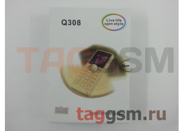 Сотовый телефон Mini Q308 + спиннер (золото)