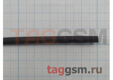 Термоусадочная трубка (3,5 мм  /  1,75 мм, длина 1м, черная) Rexant