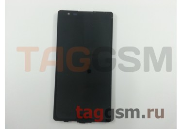 Дисплей для LG K220DS X Power + тачскрин + рамка (черный)