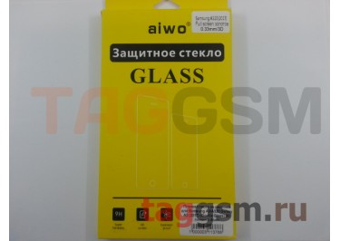 Пленка / стекло на дисплей для Samsung A3 / A320 Galaxy A3 (2017) (Gorilla Glass) 3D (золото) Aiwo