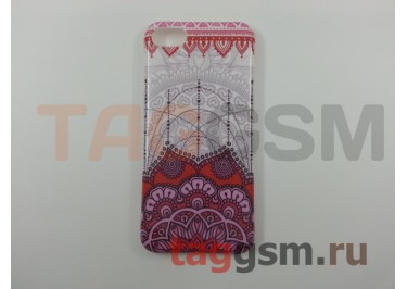 Задняя накладка для iPhone 7 / 8 (4.7") (силикон, матовая, красная (Doren Series)) HOCO