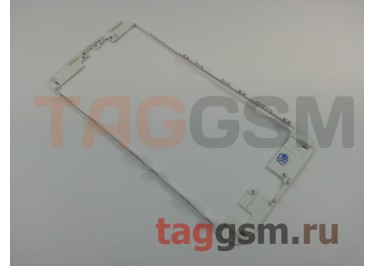 Рамка дисплея для iPhone 6S Plus (белый) (без клея)
