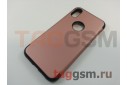 Задняя накладка для iPhone X / XS (розовое золото (Light Armor Series))