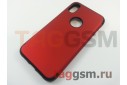 Задняя накладка для iPhone X / XS (красная (Light Armor Series))